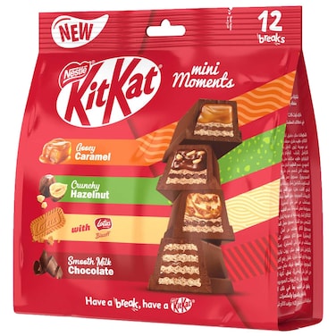 Nestle KitKat Mini Moments Chocolate, 201g