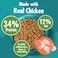 Purina One Indoor Advantage with Chicken Cat Food, 1 Years and above, 380g
