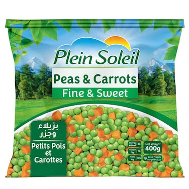 Plein Soleil Peas And Carrot 400g