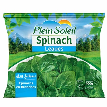 Plein Soleil Spinach Leaves 400g