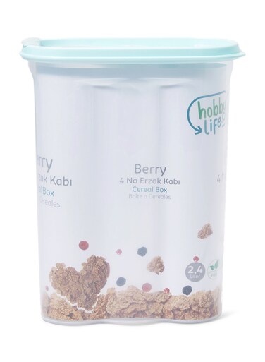 Life Berry Cereal Box Soft Green 2.4Liters
