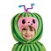 Disguise Cocomelon Costume For Kids, Official Cocomelon Costume Watermelon Headpiece, As Shown, 6-12Months