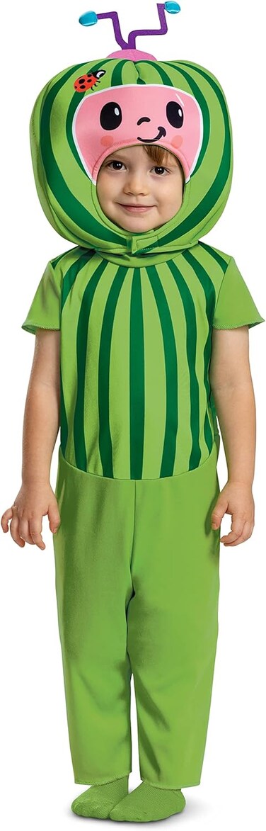 Disguise Cocomelon Costume For Kids, Official Cocomelon Costume Watermelon Headpiece, As Shown, 6-12Months