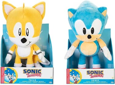 Jakks Pacific Sonic - Jumbo Plush Assorted Colours, Toys For Kids