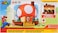 Super Mario Action Figures 2.5" Deluxe Toad Playset