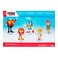 Sonic The Hedgehog Jakks Pacific Unisex Children's Ltd Pack Of 5 Figurines 6 cm, Colourful, Est&aacute;ndar