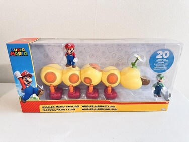 Nintendo Super Mario 2.5" Soda Jungle Wiggler &amp;Mario &amp; Luigi