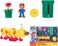 Super Mario Nintendo Soda Jungle Diorama Includes 3 Figures And 2 Accessories: 2.5-Inch Mario, Wiggler, Piranha Plant, Warp Pipe, Coin. Ages 3+ (Officially Licensed)