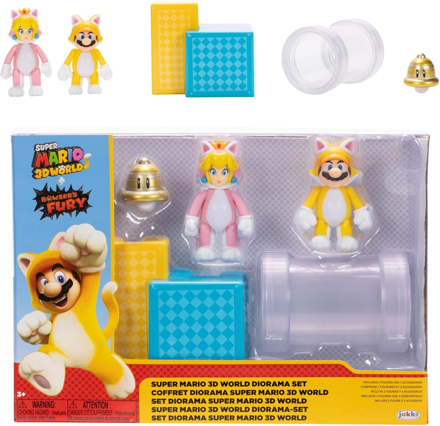 Buy Super Mario Nintendo 2.5 Action Figures 3D World Diorama
