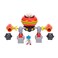 Nintendo 2.5" Hammer Egg Robot Deluxe Playset