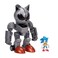 Sonic The Hedgehog - Jakks Pacific Giant Mecha Vs Battle Set With Articulated Figures Officially Licensed Video Game Toy For Kids Fans
