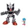 Sonic The Hedgehog - Jakks Pacific Giant Mecha Vs Battle Set With Articulated Figures Officially Licensed Video Game Toy For Kids Fans