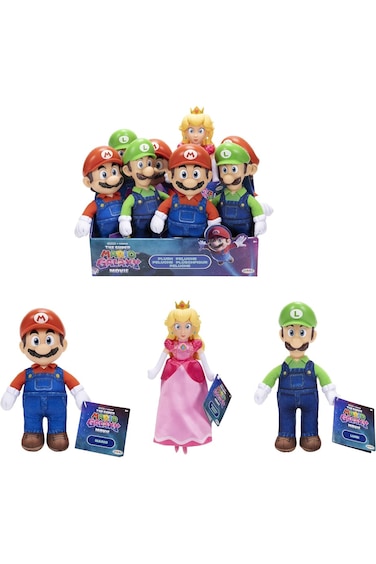 Nintendo Super Mario 2 Movie Basic Plush Assorted - 1 Piece