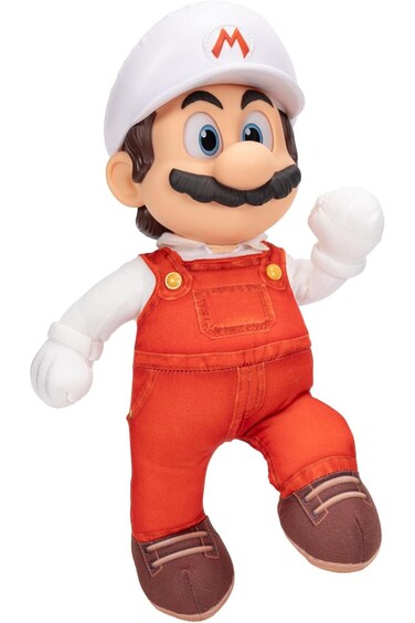 Nintendo Super Mario 2 Movie Jumbo Roto Plush - Fire Mario