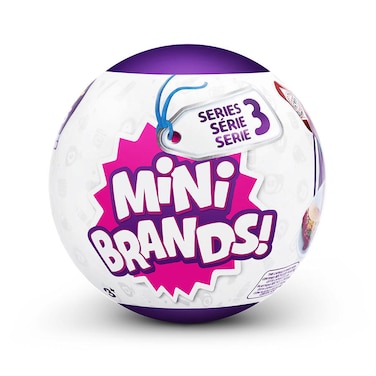 صندوق Zuru Mini Brands 5 Surprise Global Series 3 Blind Box (قطعة واحدة عشوائية)