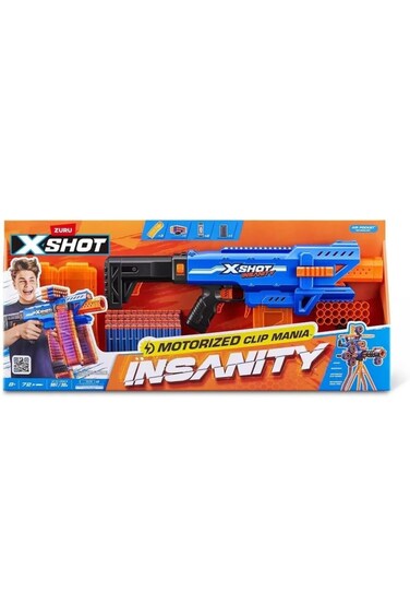 Zuru X-Shot Insanity S1 Motorised Clip Blaster