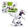 Robo Alive Robo Dino Raptor Electronic Robot Toy (30 x 9 x 20 cm, White)