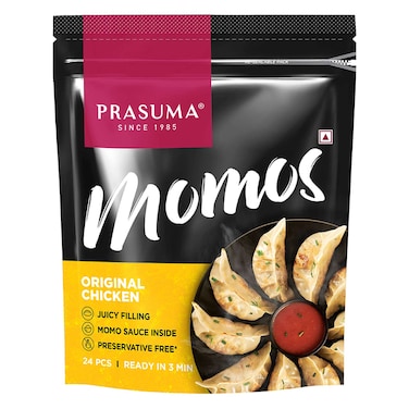 Prasuma Original Chicken Momos, 200g