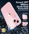 Muzz iPhone 15 Plus Case (6.7 Inch), Transparent, Anti-Scratch, Anti-Yellowing, Shockproof, Crystal Clear (iPhone 15 Plus)