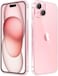 Muzz iPhone 15 Plus Case (6.7 Inch), Transparent, Anti-Scratch, Anti-Yellowing, Shockproof, Crystal Clear (iPhone 15 Plus)