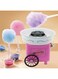 Raining HI Mini Cotton Candy Machine For Kids,JK-1801 Machine, Countertop Maker -SugarFree, Hard Pink Trolley Creative Gift 30 * 28CM