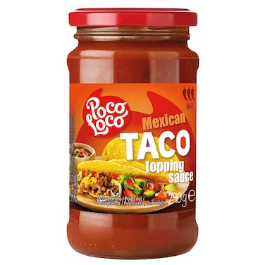 بوكو لوكو صلصة التاكو المكسيكية الحارة، 290 غرام