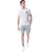 Tex Men Solid Regular Fit Casual Shorts, Grey Chinee, I875468, XL