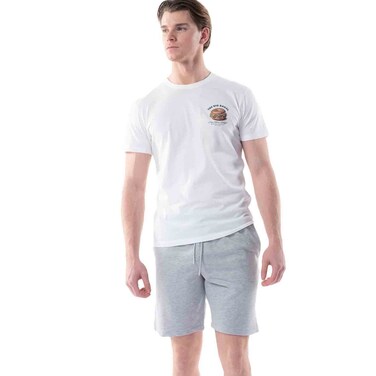 Tex Men Solid Regular Fit Casual Shorts, Grey Chinee, I875468, XXL