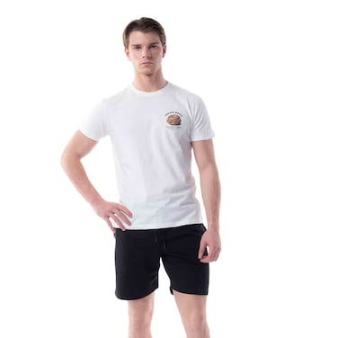 تكس شورت رجالي كاجوال ، مقاس  إكس إل ، I875468 - أسود