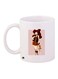 Cartoon Character Printed Coffee Mug White/Brown/Beige 11ounce