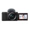Sony Interchangeable Lens Vlog Camera ZV-E10LB Black And Shooting Grip With Wireless Remote Commander GP-VPT2BT Black