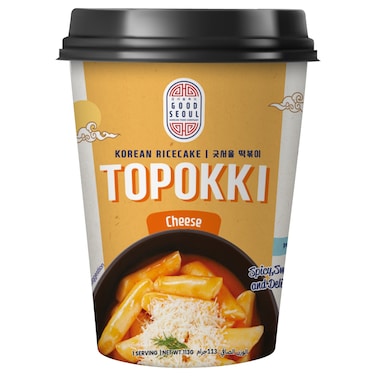 Good Seoul Korean Cheese Rice Cake Topokki,113g