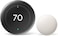 Google Nest Learning Thermostat Pro Edition (4th Gen) with Nest Temperature Sensor (2nd Gen) - Polished Silver (International Version)