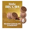 Little Moons Belgian Chocolate and Hazelnut Flavoured Mochi Ice Cream, 192g