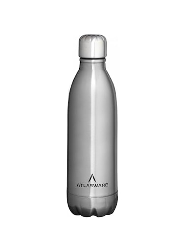 Atlasware Stainless Steel Vacuum Bottle, 350 ML - Matt Steel
