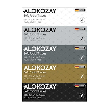 Alokozay Facial Tissue 130 Ply Pack of 5