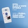 NIVEA Black &amp; White Invisible Antiperspirant Deodorant Stick for Women, Clear, 72H Active Protection, 5IN1, 50ml