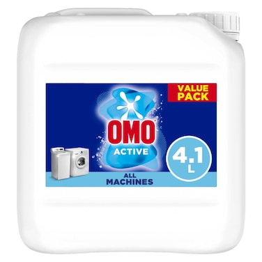 Omo Liquid Laundry Detergent Active 4.1L