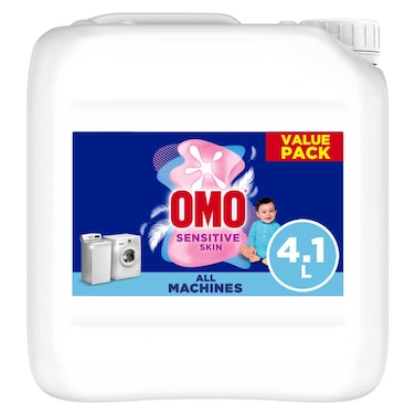 Omo  Laundry Liquid Detergent Sensitive skin 4.1L