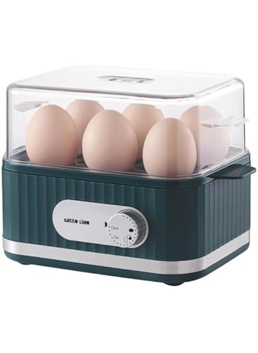 Green Lion Smart Egg Cooker - Green