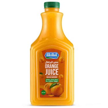 مرموم عصير برتقال بدون سكر مضاف، 1.5 لتر