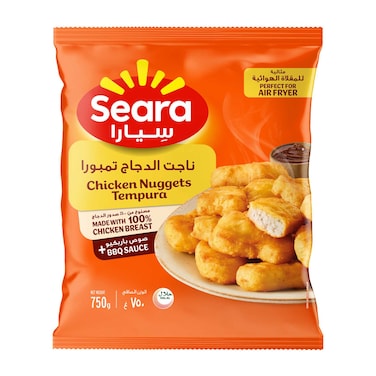 سيارا قطع دجاج تمبورا مع صلصة الشواء، 750 غرام