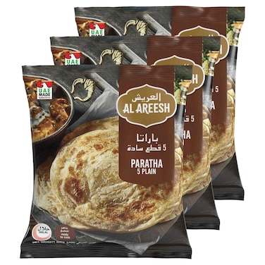 العريش باراثا، 400 غرام، عبوة من 3 قطع