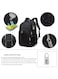 Della Gao Laptop Backpack, Extra Large Anti-Theft Business Travel Laptop Backpack Bag with USB Charging Port, Water Resistant College School Computer Rucksack Bag for Men/Women for 17 Inch Laptop and Notebook Black