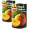 Del Monte Peach Halves in Light Syrup, 420g Pack of 2