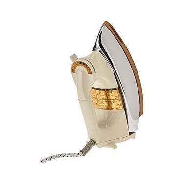 1200W Dry Iron with Non-Stick Soleplate, Adjustable Temperature &amp; Lightweight Design