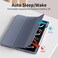 ZOOMEE Case for iPad Pro 13 Inch 2024 M4 with Pencil Holder Slim Trifold Soft TPU Back Support Pencil Pro and Pencil(USB-C) Auto Sleep/Wake iPad Pro 13 Case, Purple