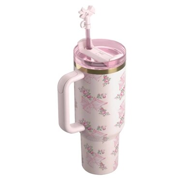 Stanley LoveShackFancy Holiday Quencher, 40 OZ, Valentine's Day Gifts