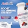 Actimel Mixed Berries Dairy Yogurt Drink, Probiotics Laban Drink Pack of 8x93ml