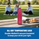 Westinghouse USA 750ML Stainless Steel Vacuum Flask &ndash; Pink   Double-Walled Insulated Bottle   Leak-Proof Push-Button Lid   Keeps Drinks Hot for 10 Hours &amp; Cold for 18 Hours